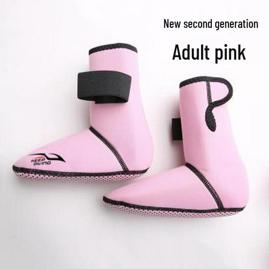 Thickened Non-Slip Snorkeling and Diving Socks with Side Opening - DS-102