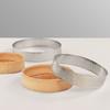 6PCS 5/6/7/8/9/10CM Diameter Baking Mold Stainless Steel Cake Tart Ring (BPA-Free, No FDA)