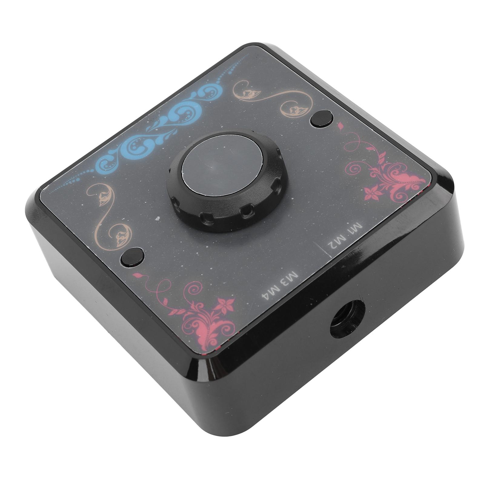 

Блок питания для микроблейдинга, 4 режима, предотвращение скольжения, регулировка напряжения, аккумулятор для тату-машинки 100‑240 В US Plug