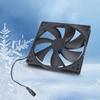 180mm Double Ball Bearing 12V Cooling Fan 5.5x2.1mm High Airflows Adjustment For PC Case Server Cabinet Ventilation Fan