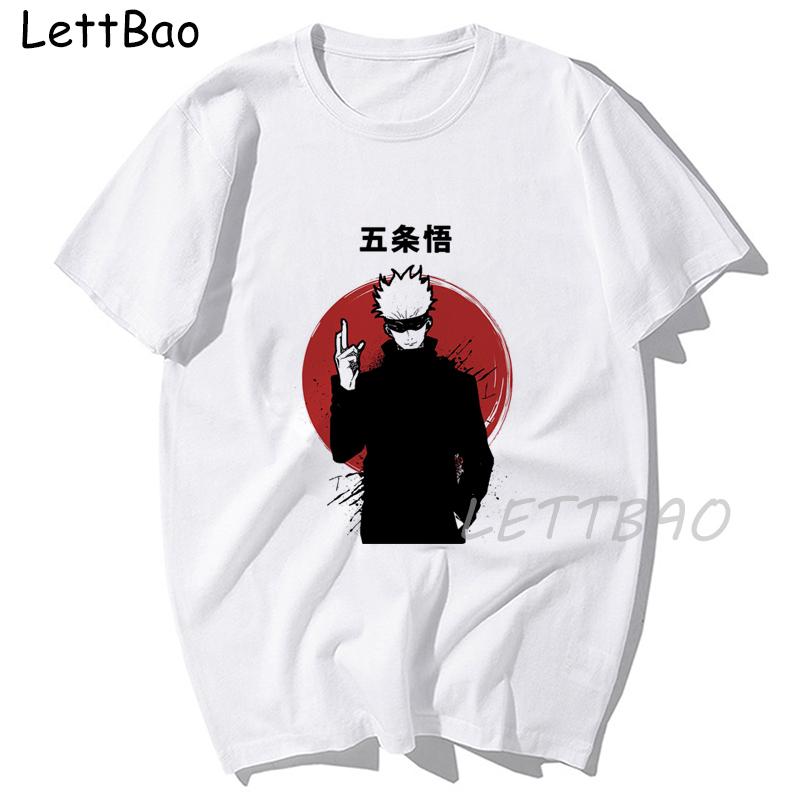 Jujutsu Kaisen Characters T Shirt Women Harajuku Streetwear Tees Sukuna Clothes Japanese Female Anime
