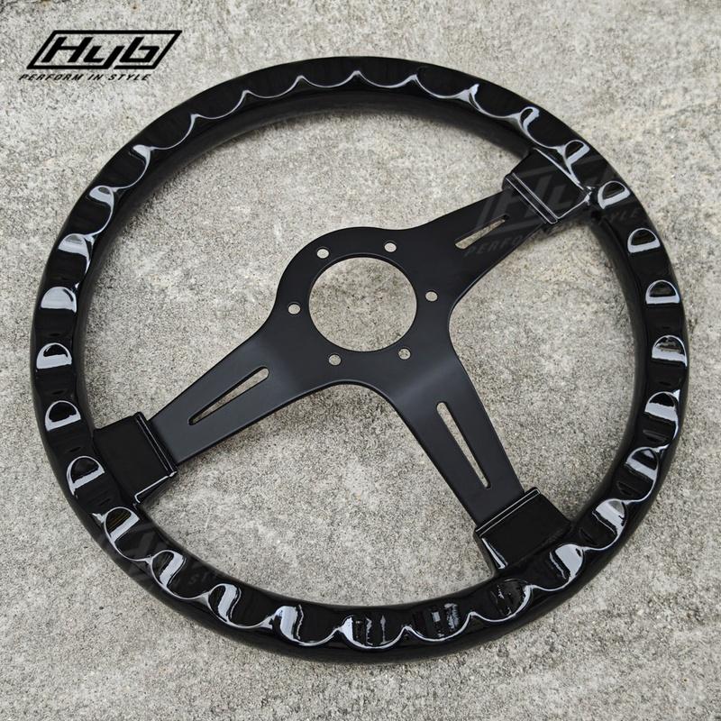 Racing Car 14 Inch 350mm ABS Car Flower Steering Wheel Imitation Auto Drifting Steering Wheel