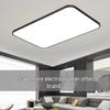 Ultra-Thin Modern Rectangular LED Ceiling Light for Living Room and Bedroom