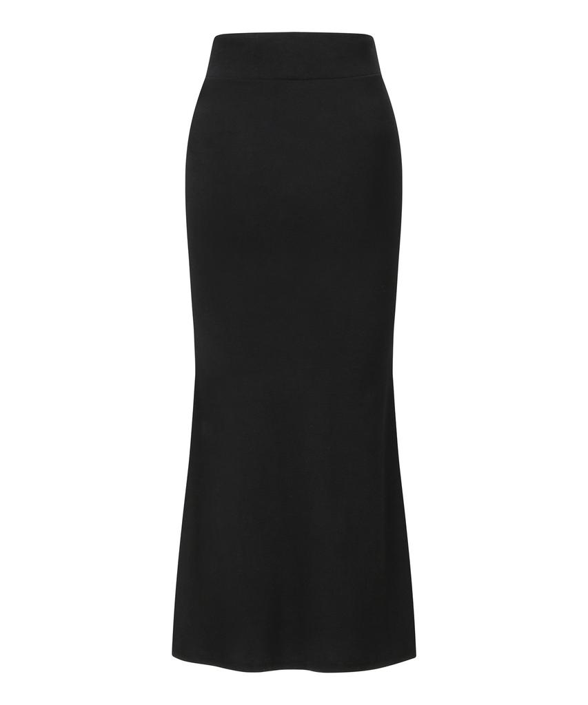 MUCENT Sahara Leopard Print Cross Long Skirt (2 Colors)