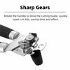 Handheld Design 3-in-1 Can Opener Smooth Edge Soft Comfortable Handle Heavy Duty Manual Can Opener Home
