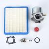 Carburetor for 6150 4 7HP Engine 650 Series Fit for Troy 6 5HP Push Mower with Air Filter Gasket Washer Sparkplug Bulb Cap