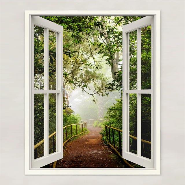 

Мистический лес, красивые картины с принтом на холсте, пейзаж, современные HD картины, настенное искусство для гостиной, домашний декор, безрамное 50x70cm No Framed