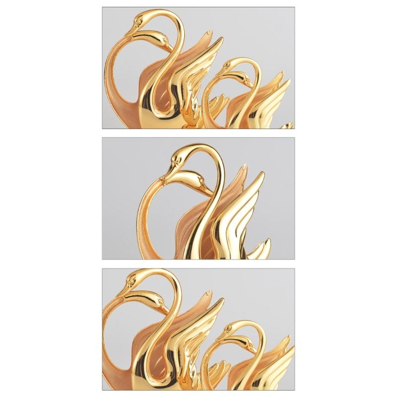Rustproof Golden Animal Napkin Holder Elegant Home Decoration Tissue Rack Zincs Alloys Tissue Dispenser Space Saving