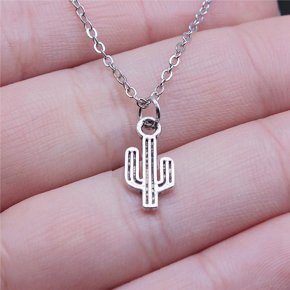 Tree of Life Plant Growth Pendant Antique Silver Metal Girls Choker Necklace Trendy Boho Gift