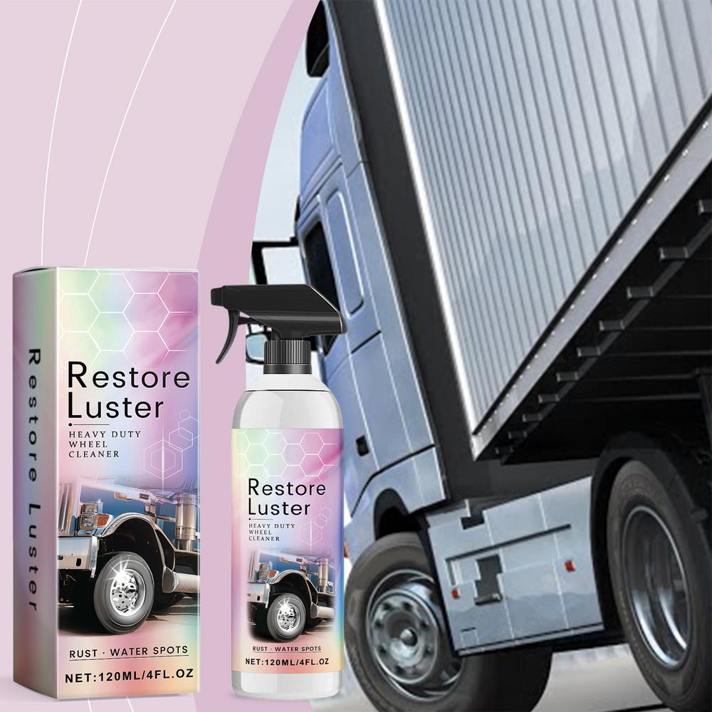 Foam Wheel Cleaner Spray Car Detailing Spray Wheel Cleaner Rust Remover Rapid Removal Of Brake Dust Safe For Automobile RV