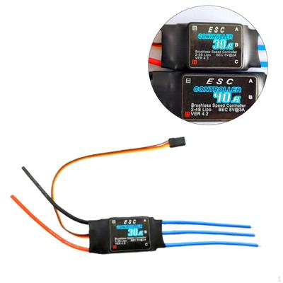 Střídavý motor Náhradní díl ESC Elektrický regulátor otáček Vyměnit RC Helikoptéru pro