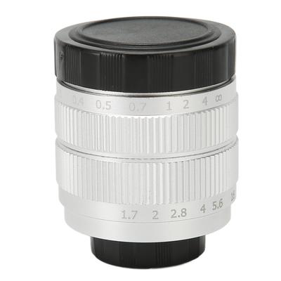 Objetivo de 35 mm 23 de enfoque manual F1.7 Gran apertura Enfoque fijo Objetivo Telecine para Montura C Sin espejo