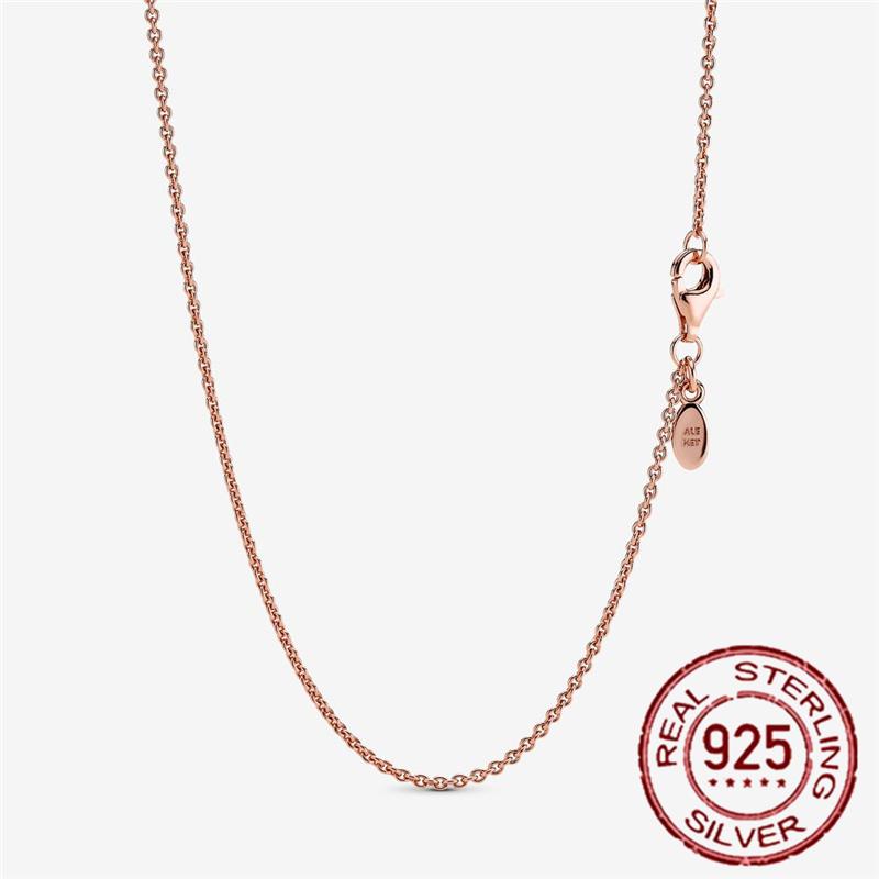 100 copper new Pink Swirl Wishbone Heart Collier Necklaces Ideal For Women Brand Authentic Band Necklaces Jewellery Gift