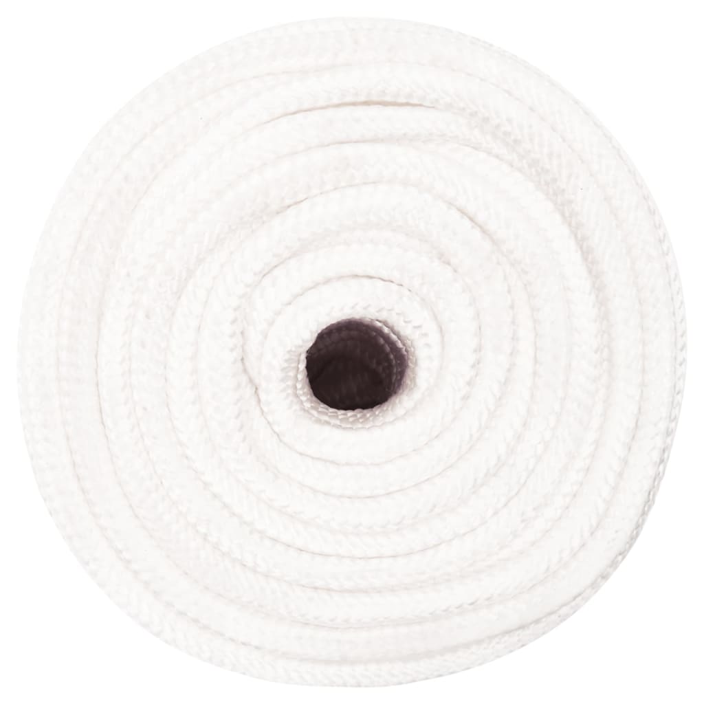 vidaXL Boat Rope White 12 mm * 50 m Polypropylene