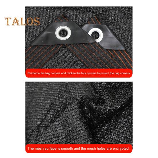 Sunshade Net Reusable Mesh Shade Cloth Tarp Tear-resistant Sunshade Mesh with Reinforced Grommets for Garden Greenhouse Patio Outdoor Sun Protection