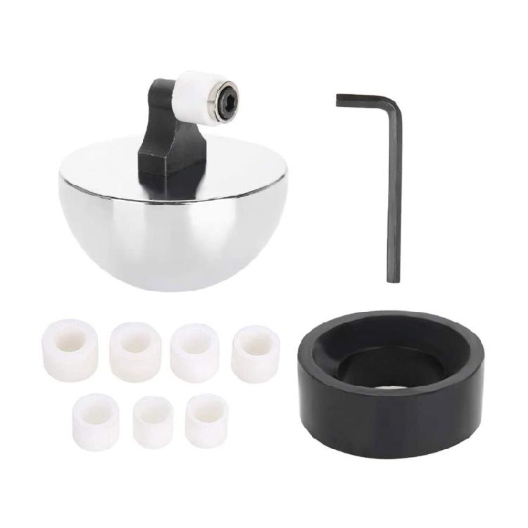 Jewelry Inlaid Stone Base Inlaid Hemisphere Inlaid Tool Ring Holder Fixture 1