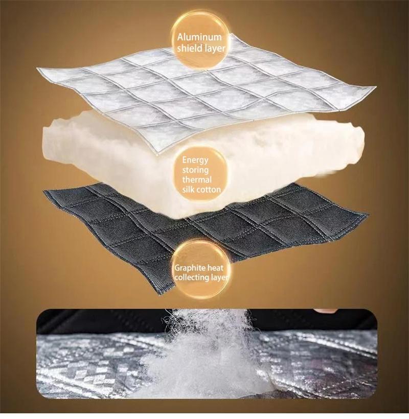 Warm Curtains, Cold and Heat Insulation, Window Screens, Sun Shading, Sound Insulation, Double Thickened Warm Curtains