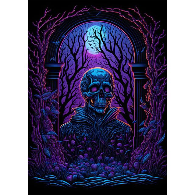 

Abstract Cthulhu Mythology Diablo Prints Poster Canvas Painting Modern Wall Art Pictures for Living Room Bedroom Home Decoration 21x30cm No Framed