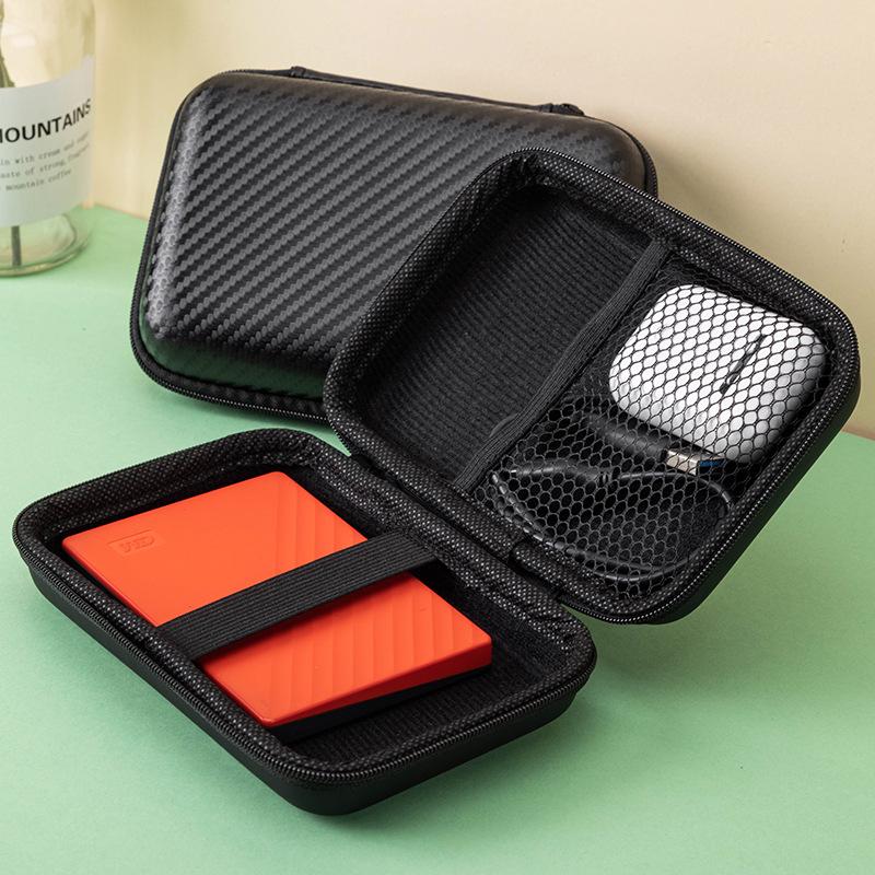 Bluetooth Earphone & Charger Storage Bag - Organizer for Earphones, Data Cables, Chargers, Power Banks