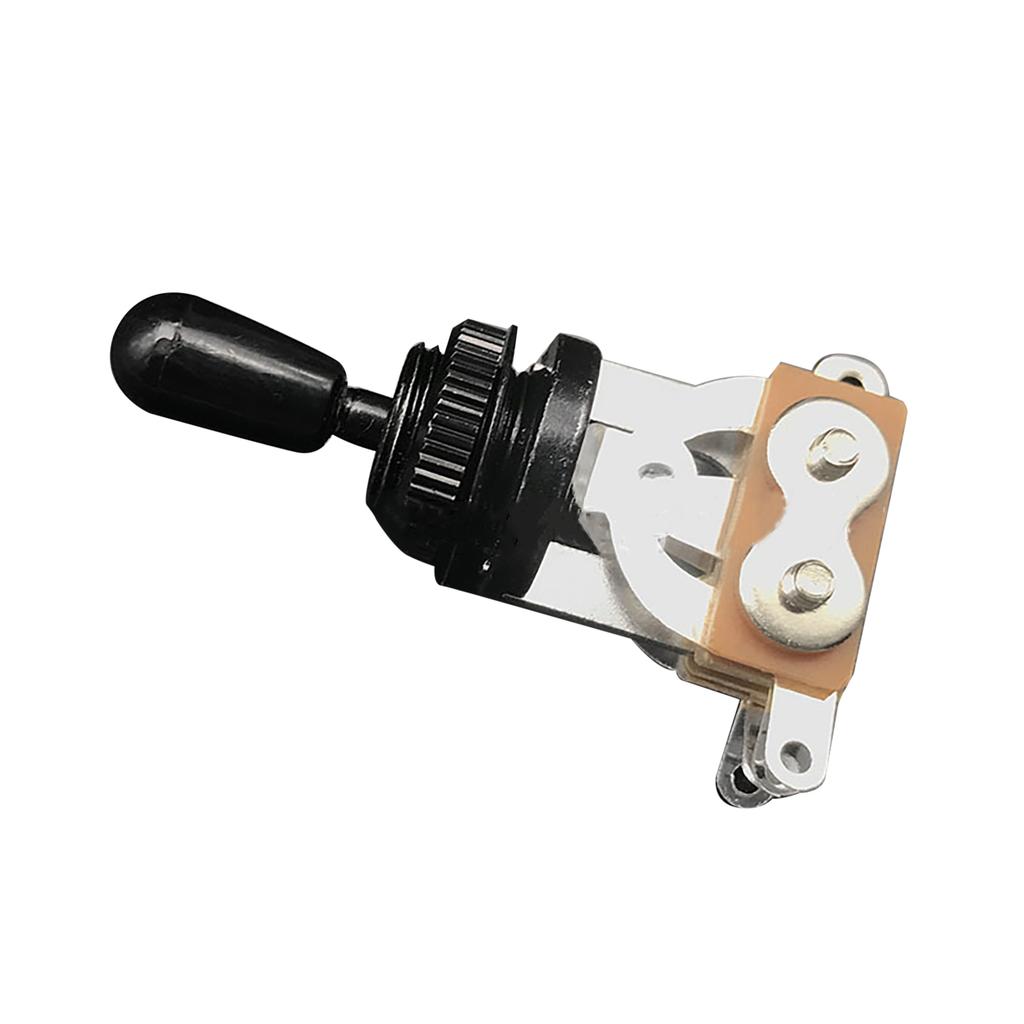 1pcs 3 Way Toggle Switch for LP Style Guitar 3 Way Guitar Switch with Tip Cap Electric Guitar Pickup Selector Switch