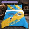 Set Biancheria da Letto Erling Haaland 3 Pezzi Morbido Set Copripiumino con Federe Set Decorazione Camera da Letto per la Casa