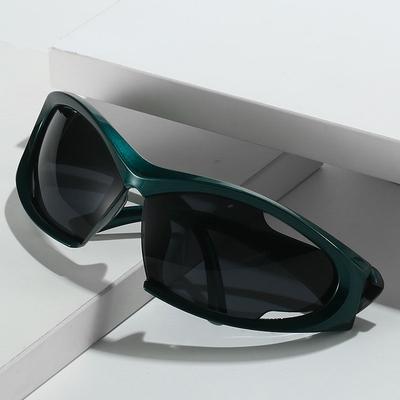 Punk Y2K Woman Sunglasses European American Stylish Outdoor Sun Glasses Future Technology Style Bicycling Sunglass