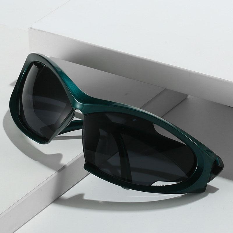 Ochelari de Soare Punk Y2K Femeie Stil European American Elegant de Exterior Ochelari de Soare Stil Tehnologie Viitorului Ochelari de Soare pentru Ciclism
