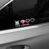 Car Sticker Love Loading Window Windshield Skull Heart Vinyl Decals Motorcycle Waterproof Vinyl Sticker Decoration Accessories