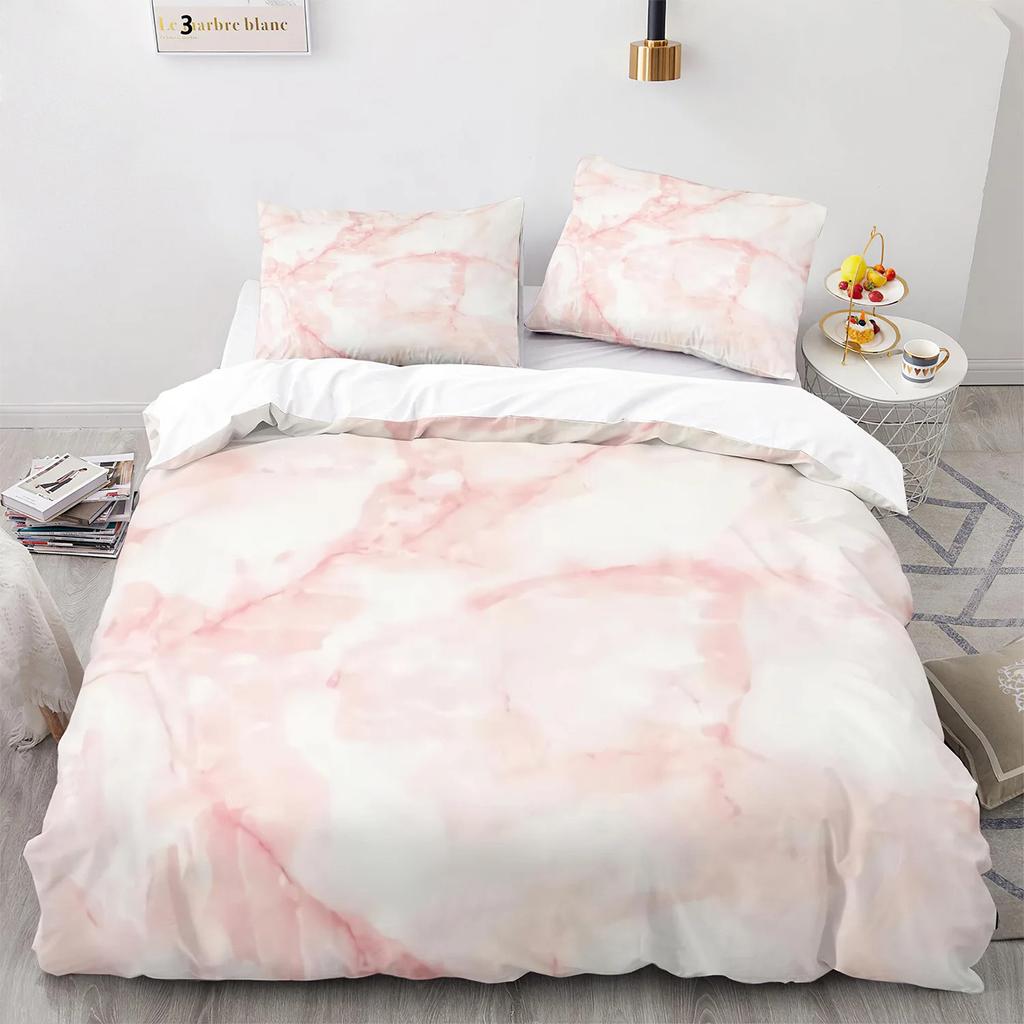 Black Gold Metallic Marble Duvet Cover Set Queen/King/Full/Twin Size Foil Print Glitter Bedding Set for Teen Boy Girls Men Women