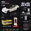 1:24  Roadster Semi Cyber Truck Pickup Car Model Alloy Toy Car Model Children Toy Car Simulation Model Boy