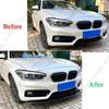 Per BMW Serie 1 F20 F21 116i 118i 120i Standard 2011-2019 Lip Spoiler Diffusore Protezione Paraurti Anteriore Modifica Body Kit