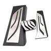 Anti-Slip Car Pedals for BMW X5 (2019-2020): Accelerator, Brake, and Rest Area Decor.