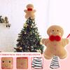 Gingerbread Mans Christmas Tree Decoration Christmas Atmosphere Decoration Gingerbread Mans Swinging Doll