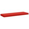 1 Piece VUGHT Bench Cushion 100percent Polyester Red 110 X 40 X 5 Cm