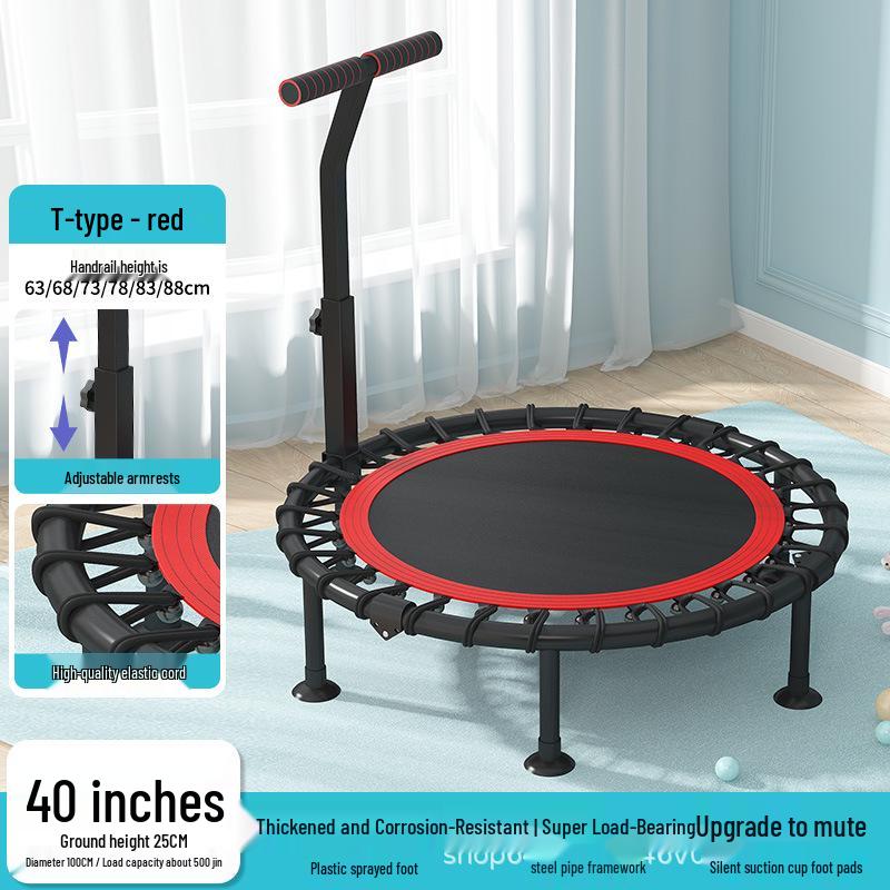 Foldable Indoor Trampoline: Anti-Rollover Design for