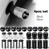 4PCS Metal Car Wheel Tire Valve Stem Cover Cap for Skoda Superb VRS S VII Rapid Fabia 1 2 Kodiaq Octavia  2 A7 A5 A4 Kamiq Badge