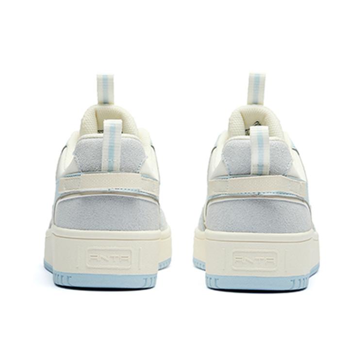 Anta Life Collection Low Top Skateboard Shoes Women's White Green Pink 922228067-3