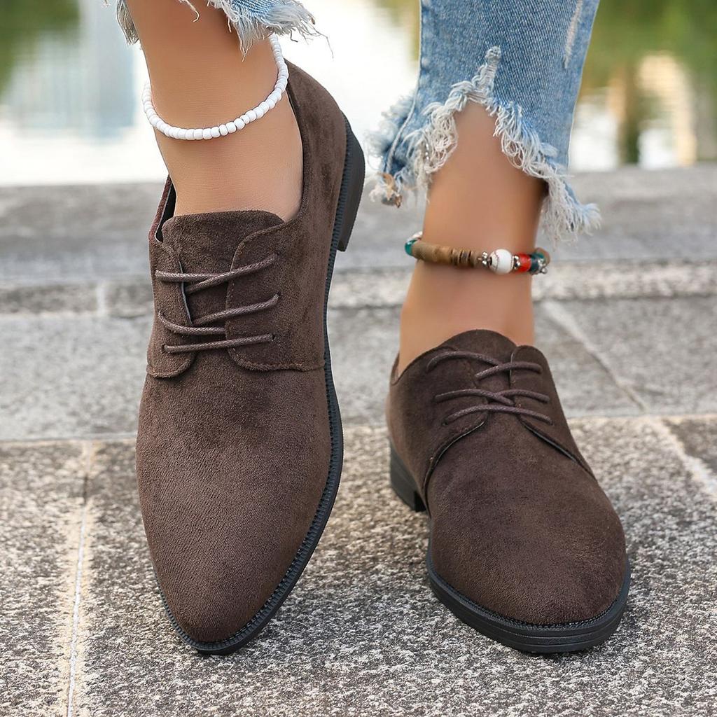 Korean version of trendy matte shoes 2025 new British casual business shoes