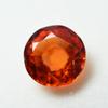 Natural Orange Ceylon Sapphire 3.1ct Round Cut AAA Certified Loose Gemstone