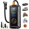 Portable Cordless Air Compressor For Car Tires - Auto Electric Air Pump Fast Inflation For Bicycle, Motorcycle, 150Psi