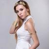 Gold Women's Wedding Jewelry Set Baroque Rhinestone Jewelry Set  Bride Wedding Accessories