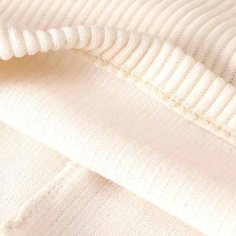 Elastic high-waisted Chenille skirt women's autumn winter a line over the knee slit mid-length wrap hip skirt