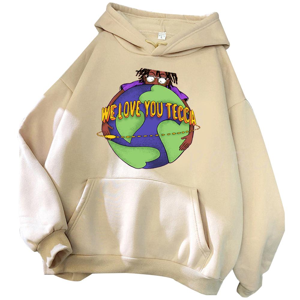 Lil Tecca Hoodie Wir lieben dich Tecca Hoodie Tecca Album Cover Sweatshirt Fan Geschenke Hoodie Harajuku Pullover Oberteile