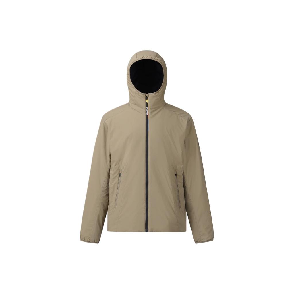 SALOMON Uni Modisei Lightweight Warm Windproof Solid Color Cotton Jacket Unisex Jacket C29925