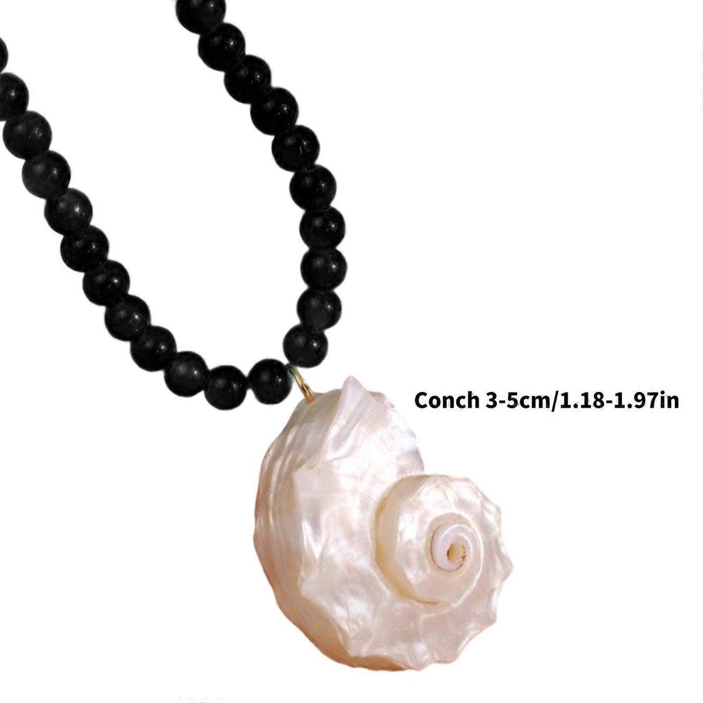 Collana Fatta a Mano con Conchiglie Marine e Texture Marina Autentica Gioiello Portatile Quotidiano per Amanti della Spiaggia Multicolore