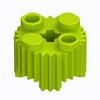 Building Blocks: 2x2 Striped Cylinder Compatible with Lego 92947 A251