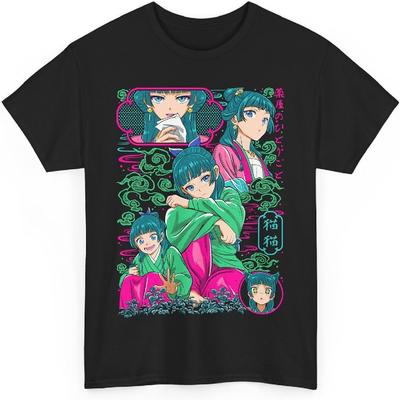 Anime Apothecary Diaries Maomao Cute Shy Anime Girl Trending Waifu T-Shirt