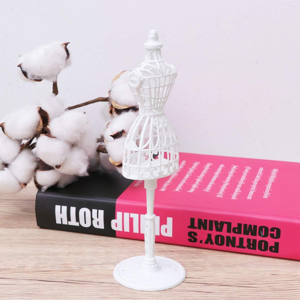 15pcs Doll Dress Form Mini Mannequin Dress Form Cloth Gown Clothing Clothes Gown Display Mini Mannequin Model Stand for Doll Display Holder Toy