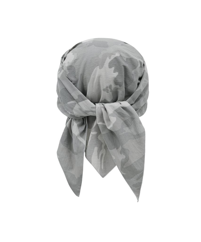 MIDNIGHT MOVE Camo Bandana Cap (Grey)