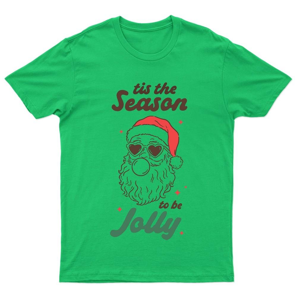 Tis The Season To TShirt Unisex Gift Retro Seasonal Funny Xmas Claus Santa a